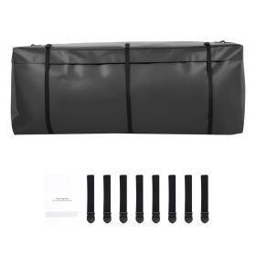 Hitch Cargo Carrier Bag, Waterproof 840D PVC, 46.65 x 20.08 x 19.69 in (12 Cubic Feet)