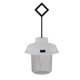 Outdoor LED Camping Light Canopy Hanging Lamp (Color: White, Style: Charging Model)